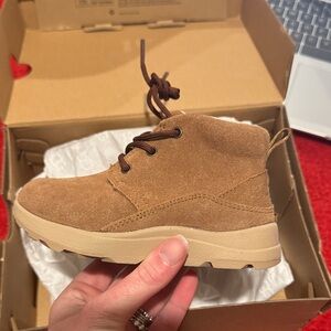 UGG Kids Brown Suede Boots